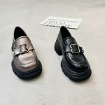 栢丽诗图 广州鞋 新款 头层牛皮 脚垫真皮 35-39 货号：27-193