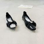 轩美诗 广州鞋 新款 头层金属牛皮 36-40 货号：90101
