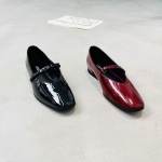立驰俪 广州鞋 新款 头层牛皮 内里羊皮 脚垫羊皮 35-40 货号：9093-8