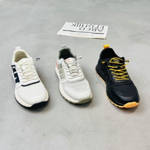 鳄鱼世家 广州鞋 新款 真皮+单网 39-44 货号：98038