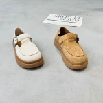 樱歌 广州鞋 新款 真皮 脚垫羊皮 34-40 货号：607-106