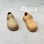 樱歌 广州鞋 新款 真皮 脚垫羊皮 34-39 货号：607-66