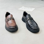 澳伦 广州鞋 新款 头层牛皮 内里真皮 脚垫牛皮 39-44 货号：7555