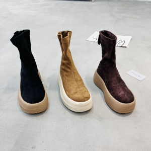 栢丽诗图 广州鞋 新款 脚垫真皮 35-40 货号：24788-9201