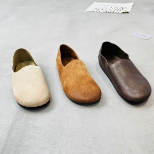 立驰俪 广州鞋 新款 头层水洗牛皮+牛京皮 35-39 货号：9252-2