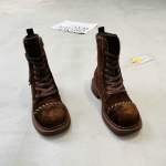 栢丽诗图 广州鞋 新款头层牛皮 薄绒 35-39 货号：88-2316