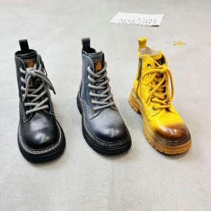 美之美 广州鞋 头层牛皮 薄绒 35-40 货号：26117-021