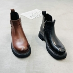 佰诗奴 广州鞋 新款 头层牛皮 内里超柔 脚垫真皮 35-39 货号：1089