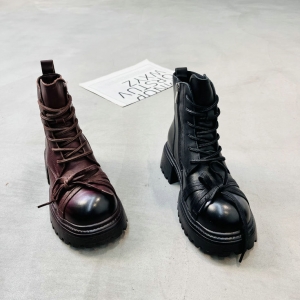 轩美诗 广州鞋 新款 头层牛皮 二棉 36-40 货号：20055