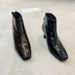 栢丽诗图 广州鞋 新款  手抓牛皮 内里超柔 脚垫真皮 36-39 货号：66-3571