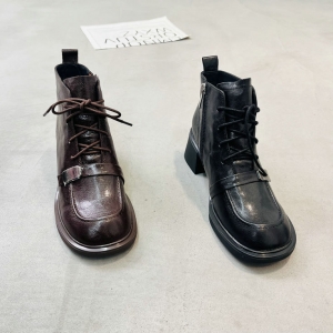 栢丽诗图 广州鞋 新款 手抓羊皮 薄棉 35-40 货号：122-51