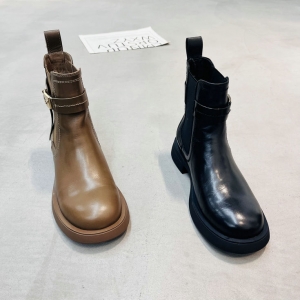 艾曼柯尔 广州鞋 新款 胎牛皮 二棉 35-39 货号：801220