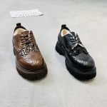 樱歌 广州鞋 新款 植鞣牛皮 内里全羊毛 大棉 34-39 货号：2318-23