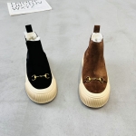 热爆88 广州鞋 新款 头层牛皮+全羊毛 大棉 35-39 货号：281-4