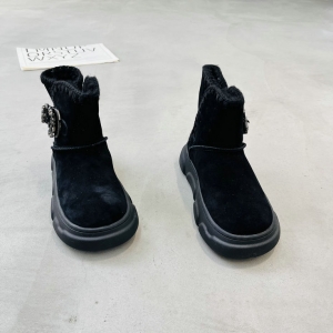 热爆88 广州鞋 新款 头层牛皮+全羊毛 大棉 36-39 货号：1019-2