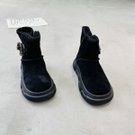 热爆88 广州鞋 新款 头层牛皮+全羊毛 大棉 36-39 货号：1019-2