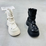 斯蔓洁宝 广州鞋 新款 头层牛皮 羊皮毛一体 大棉 37-39 货号：2350-5