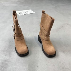 潮麦麦 新款 真皮 内里超柔 35-39 货号：655171-2