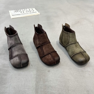 立驰俪 广州鞋 新款 头层牛皮 内里超柔 脚垫牛皮 35-40 货号：6666-1