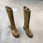 圣德俪尔 广州鞋 新款 牛京皮 内里真皮 脚垫羊皮 35-39 货号：905-6