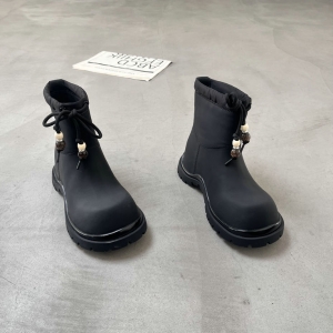 荞溪 广州鞋 新款 丝绸牛皮 脚垫羊皮 35-39 货号：129-2