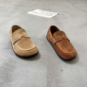 荞溪 广州鞋 新款 头层牛皮 内里羊皮 脚垫羊皮 35-38 货号：706-1