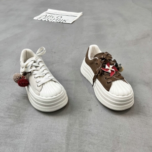 樱歌 广州鞋 新款 真皮 脚垫真皮 34-39 货号：607-193