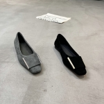 荞溪 广州鞋 新款 羊京 内里羊皮 脚垫羊皮 35-39 货号：002-6