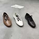 荞溪 广州鞋 新款 胎牛皮 内里羊皮 脚垫羊皮 35-39 货号：371-3