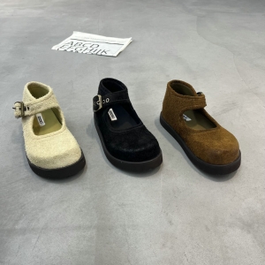 荞溪 广州鞋 新款 牛京 脚垫羊皮 35-39 货号：606-1