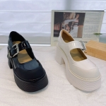 芩歌 广州鞋 新款 丝绸牛皮+开边珠牛皮 内里羊皮 脚垫羊皮 34-38 货号：1612