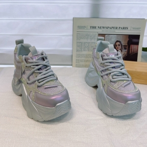 芩歌 广州鞋 新款 真皮+单网 内增高 脚垫羊皮 34538 货号：7668-12