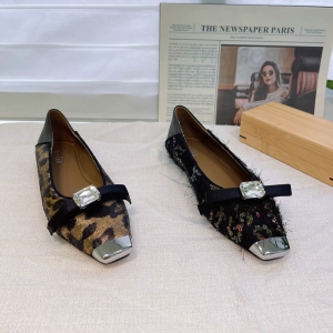 樱歌 广州鞋 新款 羊皮+真丝 内里羊皮脚垫羊皮 34-38 货号：811-3