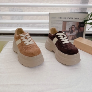 樱歌 广州鞋 新款 头层牛皮 脚垫羊皮 34-39 货号：33085