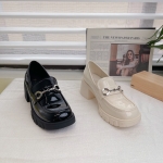 樱歌 广州鞋 新款 头层牛皮 内里羊皮 34-39 货号：558-040