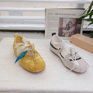 樱歌 广州鞋 新款 真皮 脚垫羊皮 34-39 货号：607-169