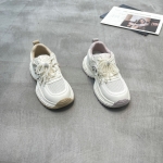 弗洛丹尼 广州鞋 新款 真皮+单网 脚垫真皮 35-40 货号：522071