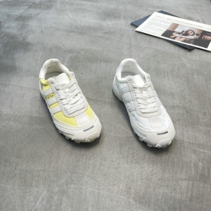 弗洛丹尼 广州鞋 新款 真皮+单网 脚垫真皮 35-39 货号：523247