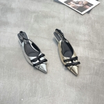 栢丽诗图 广州鞋 新款 金属牛皮 内里羊皮 脚垫羊皮 35-40 货号：89962-71