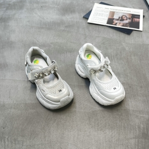 漫步佳人 广州鞋 新款 单网 脚垫真皮 35-40 货号：5397