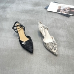 漫步佳人 广州鞋 新款 羊皮 内里羊皮 脚垫羊皮  3639 货号：4443