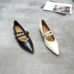 轩美诗 广州鞋 新款 牛油皮 内里羊皮 脚垫羊皮 37-40 货号：10109