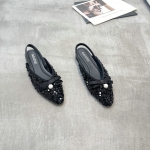 栢丽诗图 广州鞋 新款 内里羊皮 脚垫羊皮 36-39 货号：00218-100