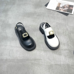 飞鸵 广州鞋 新款 真皮 35-39 货号：2F873