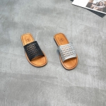 巳蔻 广州鞋 新款 头层牛皮 脚垫牛皮 35-39 货号：10-27