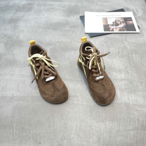 荞溪 广州鞋 新款 牛京皮 脚垫羊皮 35-38 货号：2688-12