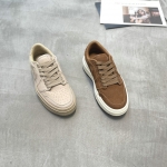 荞溪 广州鞋 新款 头层牛皮 脚垫羊皮 36-39货号：1087-9