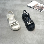 依迪夫人 广州鞋 新款 抓花牛皮 34-39 货号：12243