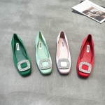 荞溪 广州鞋 新款 内里羊皮 脚垫羊皮 35-39 货号：9918-21