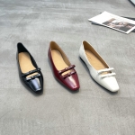 巳蔻 广州鞋 新款 头层牛油皮 脚垫牛皮 35-39 货号：99-26